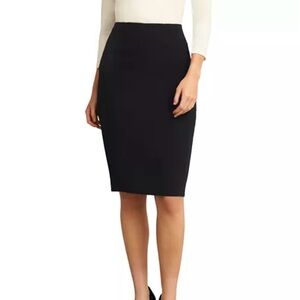 Boden Classic Black Pencil Skirt